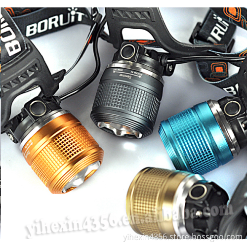 Boruit 2800 XPE 1000lm Multifunction Long Range LED Headlamp For Outdoor